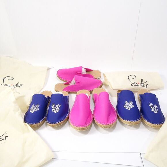 Sea Star Women's Harbourside Mule Water Shoe Mule Flats Sz 7 NWT 125 - Picture 8 of 9